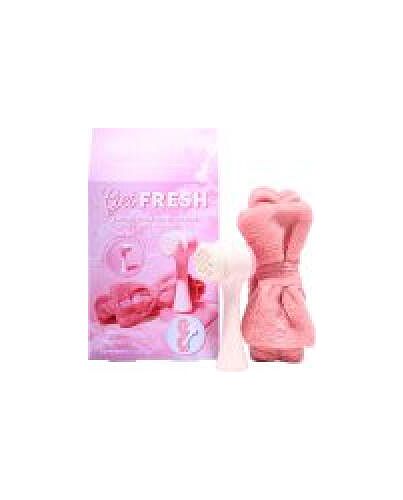 Sunkissed Skin Get Fresh Gift Set Facial Cleaning Brush & Fluffy Headband-J557381 | Maznun Fashion
