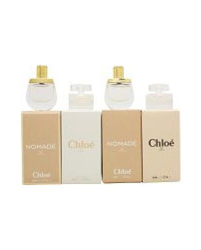 Chloe Mini Fragrances Gift Set 4 Pieces (This gift set contains:1x 5ml Nomade EDT1x 5ml Nomade EDP1x 5ml Chloe EDP1x 5ml Chloe EDT)-B916467 | Maznun Fashion