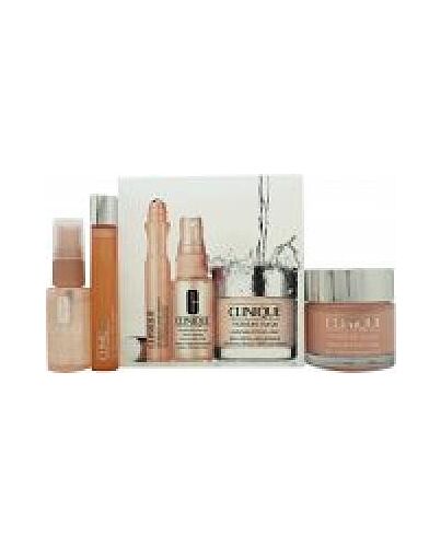 Clinique All About Moisture Gift Set 75ml Moisture Surge Gel-cream + 30ml Moisture Surge Face Spray + 15ml All About Eyes Serum-W357830 | Maznun Fashion