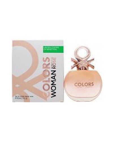 Benetton Colors Woman Rose Eau de Toilette 80ml Spray-G077852 | Maznun Fashion