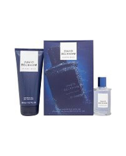 David Beckham Classic Blue Gift Set 50ml EDT + 200ml Shower Gel-J626381 | Maznun Fashion
