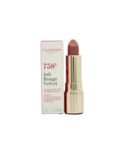 Clarins Rouge Velvet Lipstick 3.5g - 758V Sandy Pink-I201344 | Maznun Fashion