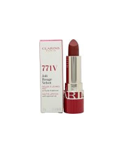 Clarins Matte Joli Rouge Velvet Lipstick 3.5g - 771V Dahlia Red-P225233 | Maznun Fashion
