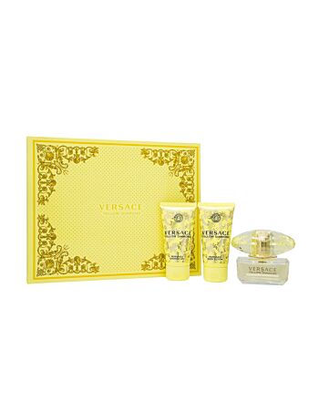 Versace Yellow Diamond Gift Set 50ml EDT + 50ml Shower Gel + 50ml Body Lotion-J83081