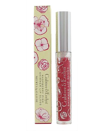 Crabtree & Evelyn Shimmer Lip Gloss 3.2g Pink Raspberry-O02812