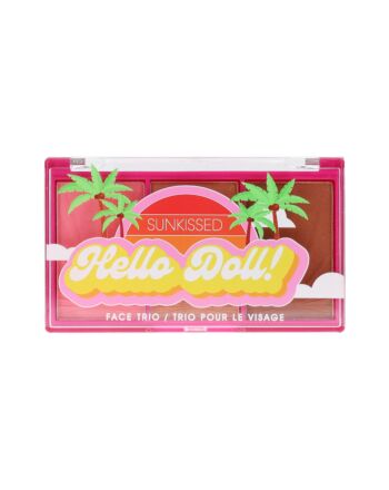 Sunkissed Hello Doll Face Trio 4.2g Blusher + 4.2g Highlighter + 4.2g Bronzer-D626973