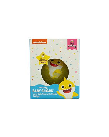 Baby Shark Bath Fizzer With Charm 200g - Blue-B436455