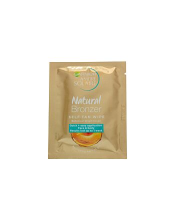 Garnier Ambre Solaire Natural Bronzer Self Tan Wipes 6ml-B896472
