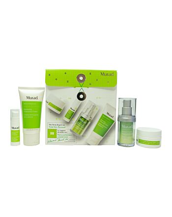 Murad The Derm Report Total Skin Renewal Set 60ml Cleansing Cream + 15ml Serum + 5ml Eye Serum + 15ml Night Cream-P997230