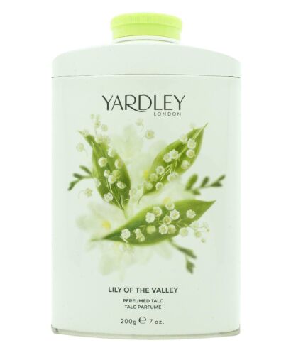 Yardley Lily of the Valley Perfumed Talc 200g-B22233 | Maznun Fashion