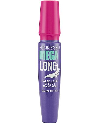 Sunkissed Mega Long False Lash Effect Mascara 12ml - Black-E371524 | Maznun Fashion