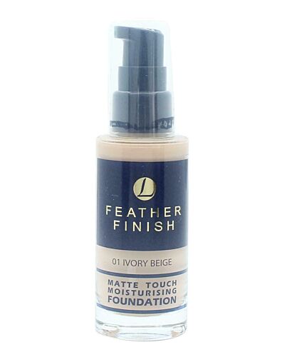 Lentheric Feather Finish Matte Touch Moisturising Foundation 30ml - Ivory Beige 01-J35581 | Maznun Fashion