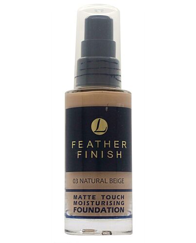 Lentheric Feather Finish Matte Touch Moisturising Foundation 30ml - Natural Beige 03-T79267 | Maznun Fashion