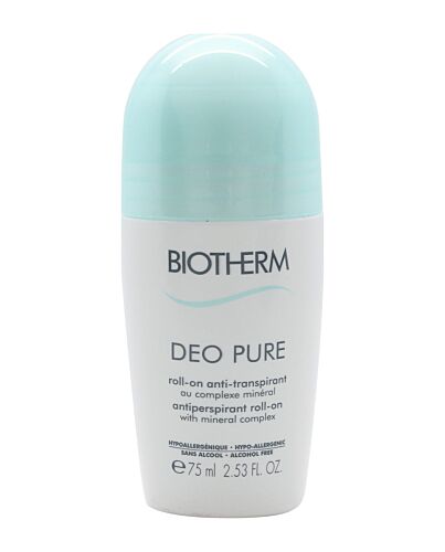 Biotherm Deo Pure Roll-On Antiperspirant 75ml | Maznun Fashion