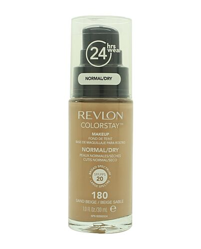 Revlon ColorStay Makeup 30ml - 180 Sand Beige Normal/Dry Skin-V01725 | Maznun Fashion