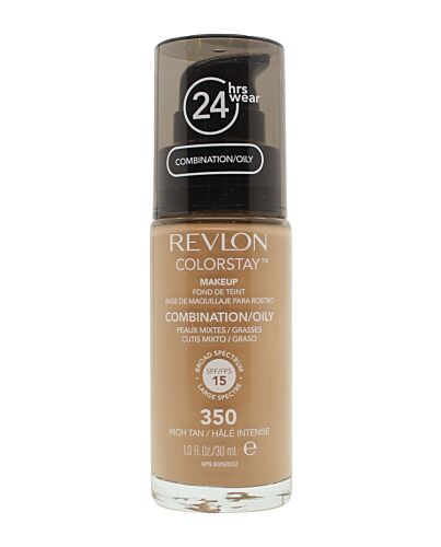 Revlon ColorStay Makeup 30ml - 350 Rich Tan Combination/Oily Skin | Maznun Fashion