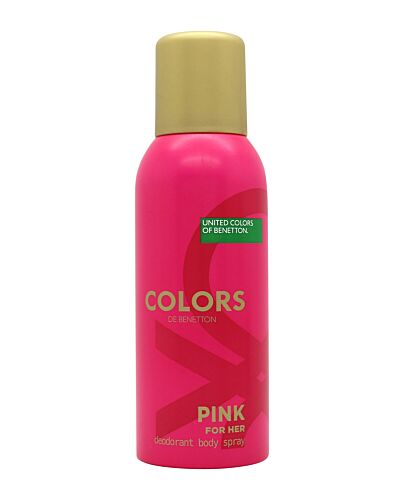 Benetton Colors de Benetton Pink Deodorant Spray 150ml | Maznun Fashion