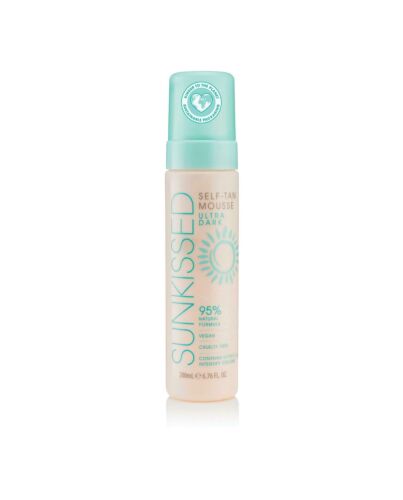 Sunkissed 95 Percent Natural Self Tan Mousse 200ml - Ultra Dark-I770885 | Maznun Fashion