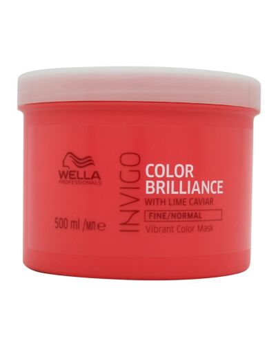 Wella Professionals Invigo Color Brilliance Mask 500ml - For Fine/Normal Hair | Maznun Fashion