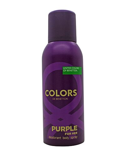 Benetton Colors de Benetton Purple Deodorant Spray 150ml | Maznun Fashion