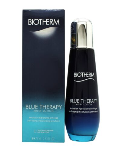 Biotherm Blue Therapy Milky Lotion Anti-Aging Moisturising Emulsion 75ml - All Skin Types | Maznun Fashion