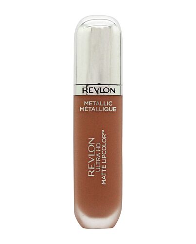 Revlon Ultra HD Metallic Matte Lip Color 5.9ml - 715 Glow | Maznun Fashion