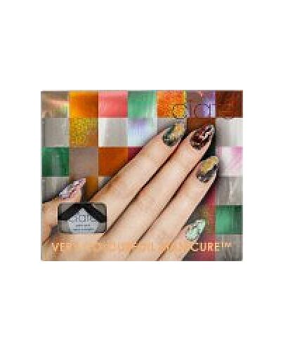 Ciaté Very Colourfoil Manicure Wonderland Gift Set 13.5ml Cream Soda Nail Polish 30x Metallic Foil Sheets in 6 Shades + 5ml Foil Fix Glue + Nail Wheel-W071320 | Maznun Fashion