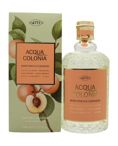 Mäurer & Wirtz 4711 Acqua Colonia White Peach & Coriander Eau de Cologne 170ml Spray | Maznun Fashion