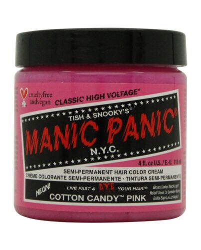 Manic Panic High Voltage Classic Semi-Permanent Hair Colour 118ml - Cotton Candy Pink | Maznun Fashion