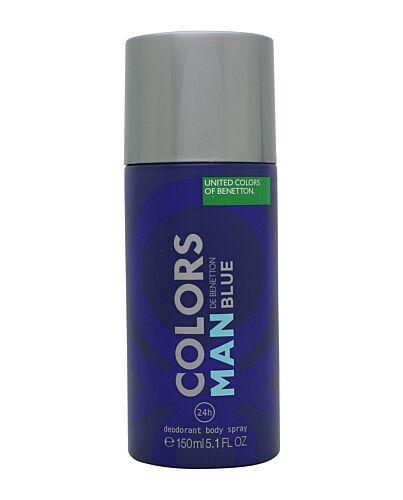 Benetton Colors Man Blue Deodorant Spray 150ml | Maznun Fashion