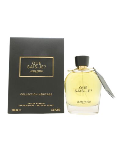 Jean Patou Collection Héritage Que Sais-Je? Eau de Parfum 100ml Spray | Maznun Fashion