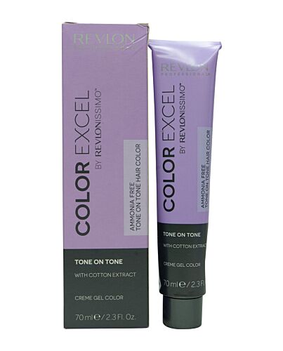Revlon Revlonissimo Color Excel Creme Gel Hair Colour 70ml - 4.65 Medium Red Mahogany Brown | Maznun Fashion