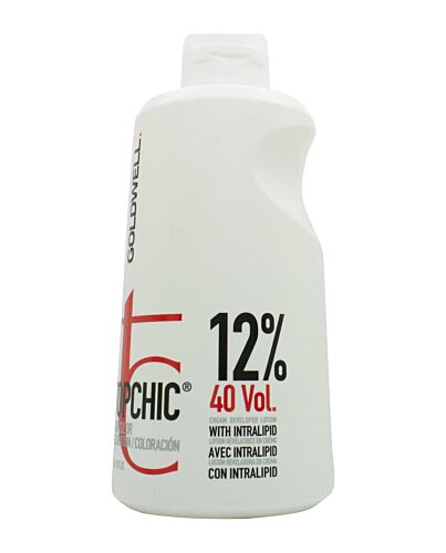 Goldwell TopChic Permanent Hair Color 12% 40 Vol. Cream Developer Lotion 946ml | Maznun Fashion