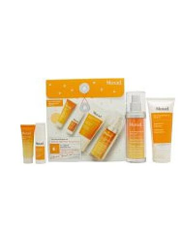 Murad The Derm Report Getting That Post-Facial Glow Gift Set 60ml Cleaner + 30ml Dark Spot Correcting Serum + 10ml Face Exfoliator + 5ml Eye Dark Circle Corrector-T494277 | Maznun Fashion