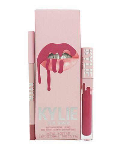Kylie Cosmetics Matte Lip Kit 3ml Liquid Lipstick + 1.1g Lip Liner - Extraordinary | Maznun Fashion