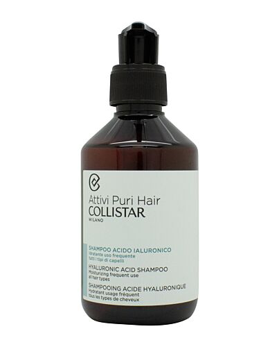Collistar Pure Active Hyaluronic Acid Moisturizing Shampoo 250ml | Maznun Fashion