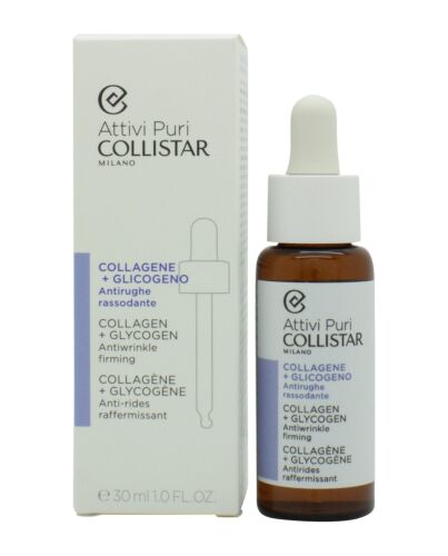 Collistar Attivi Puri Collagen + Glycogen Antiwrinkle Firming Face Serum 30ml | Maznun Fashion