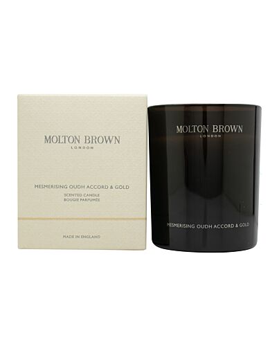 Molton Brown Mesmerising Oudh Accord & Gold Candle 190g | Maznun Fashion