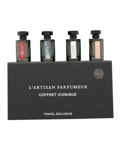 L'Artisan Parfumeur Iconique Set - Passage Danfe EDT 5ml +En Aire De Bretagne EDP 5ml + Chasse Au Papion EDT 5ml + Memo World Rose EDP 5ml | Maznun Fashion