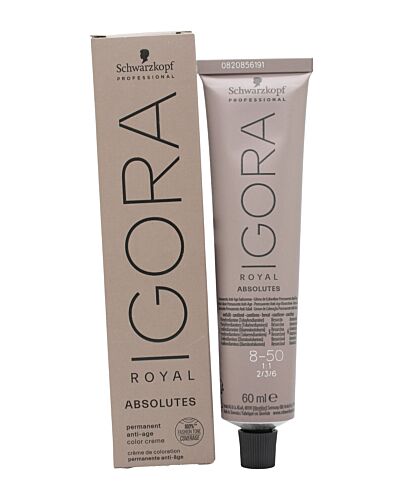 Schwarzkopf Igora Royal Absolutes Anti-Age Permanent Color Creme 60ml - 8-50-P421228 | Maznun Fashion