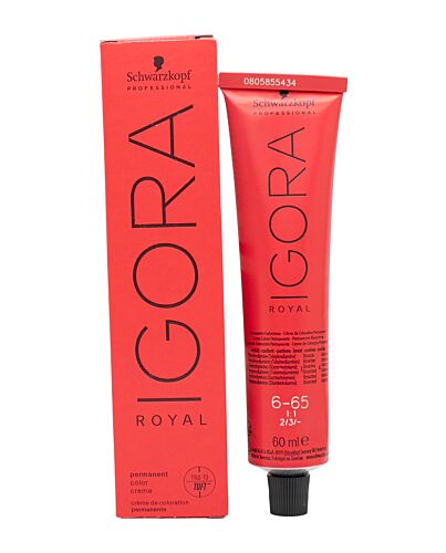 Schwarzkopf Igora Royal Permanent Color Creme 60ml - 6-65 | Maznun Fashion