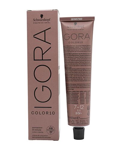 Schwarzkopf Igora Color 10 Permanent Hair Colour Cream 60ml - 7-12 | Maznun Fashion