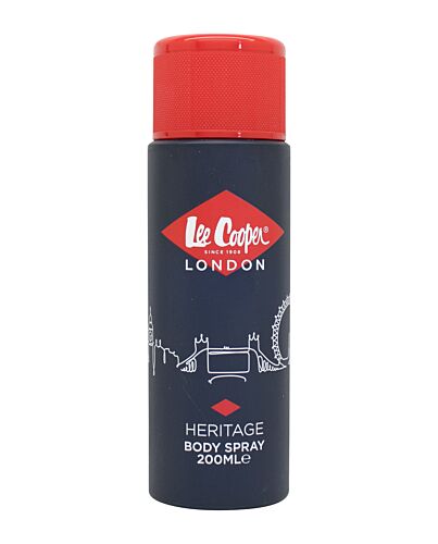 Lee Cooper Heritage Body Spray 200ml | Maznun Fashion
