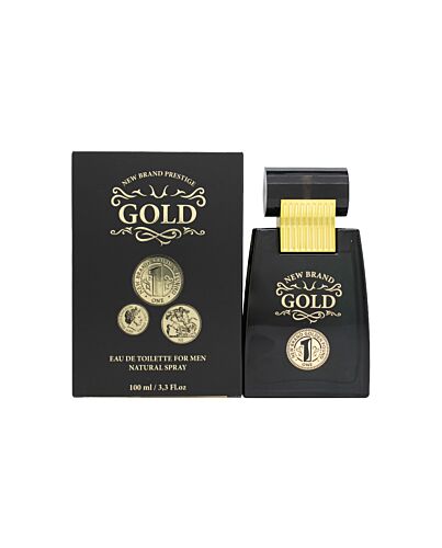 New Brand Gold For Men Eau de Toilette 100ml Spray | Maznun Fashion
