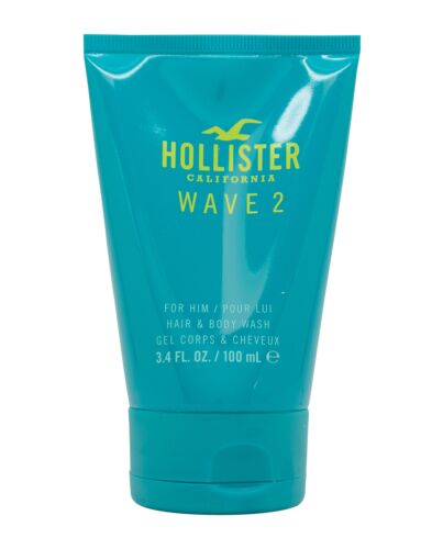 Hollister Wave 2 For Him Hair & Body Wash 100ml | Maznun Fashion
