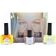 Ciaté Corrupted Neon Manicure Gift Set 13.5ml Neon Orange Nail Polish + 10g Neon Glitter + 5ml Black Light Top Coat-J89081