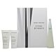 Issey Miyake L'eau d'Issey Gift Set 50ml EDT + 50ml Body Lotion + 50ml Shower Cream-L27593