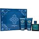 Versace Eros Gift Set 50ml EDT + 50ml Aftershave Balm + 50ml Shower Gel-Q291106