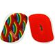 Tangle Teezer Compact Styler Detangling Hair Brush - Rainbow Galore-B996387