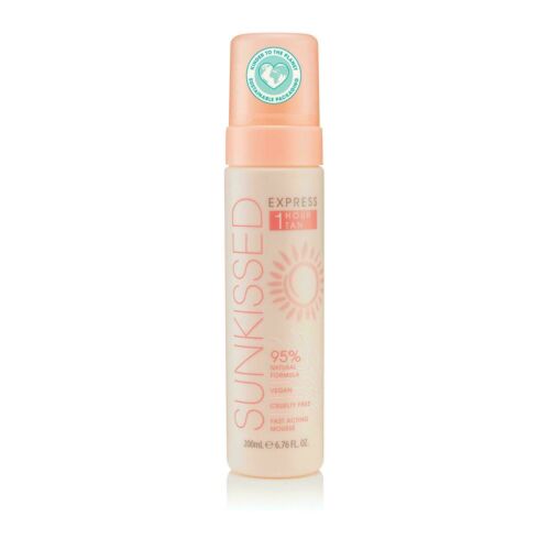 Sunkissed 95 Percent Natural Express 1 Hour Tan Mousse 200ml-S329247